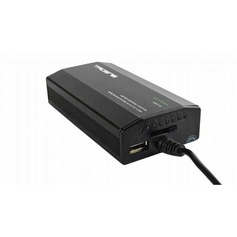 Cargador de Portátil Anima ANBP100/ 1xUSB/ 100W/ Manual/ 8 Conectores/ Voltaje 12-24V