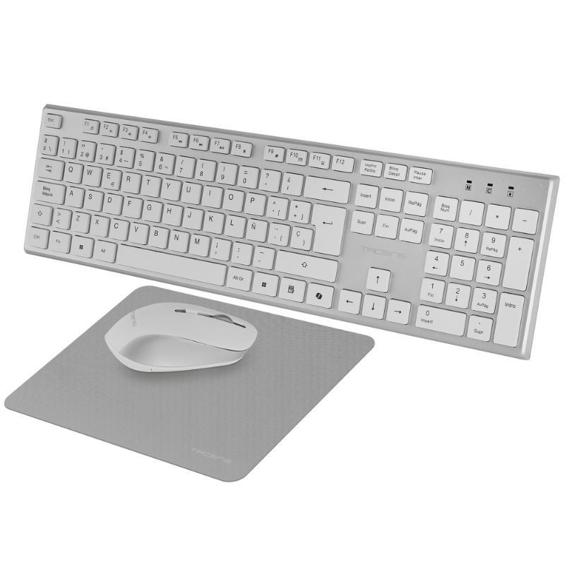 Pack Gaming Tacens ZENITH/ Teclado Inalámbrico + Ratón Inalámbrico + Alfombrilla (ref. 6ZENITHWES)