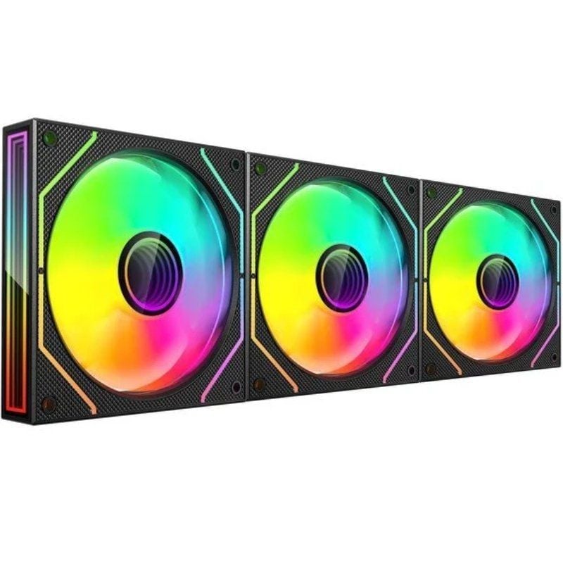 Pack 3 Ventiladores Mars Gaming MF-3DPROKIT/ 12cm + HUB + Mando a Distancia/ ARGB