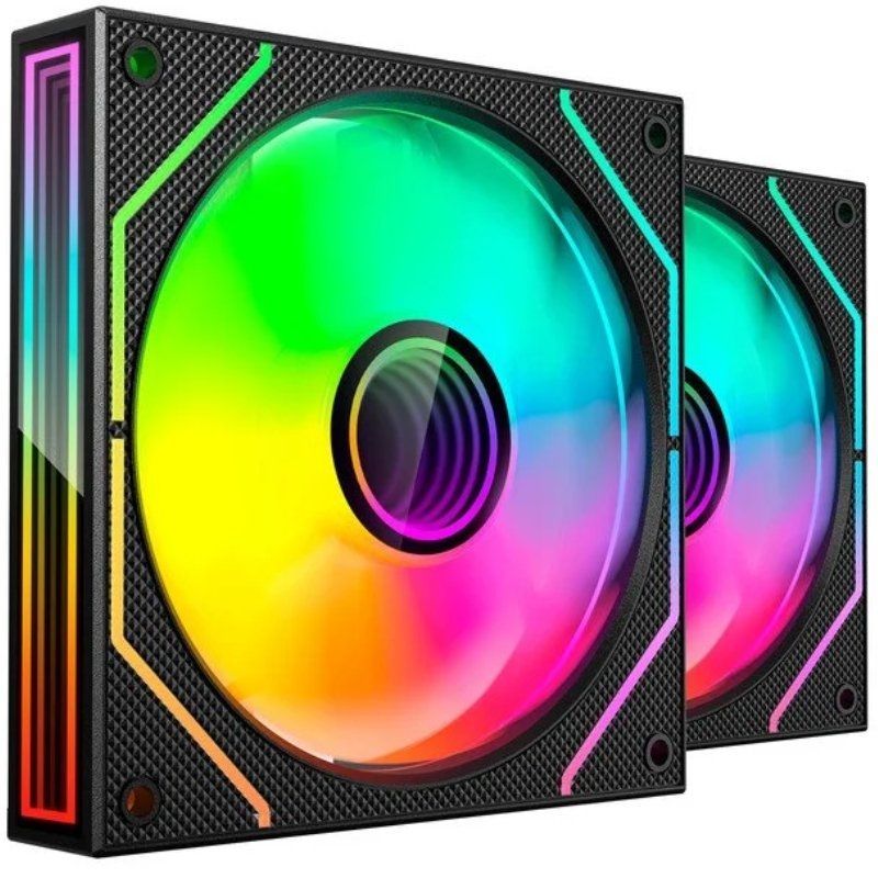 Pack 2 Ventiladores Mars Gaming MF-3DPROX2/ 12cm/ ARGB