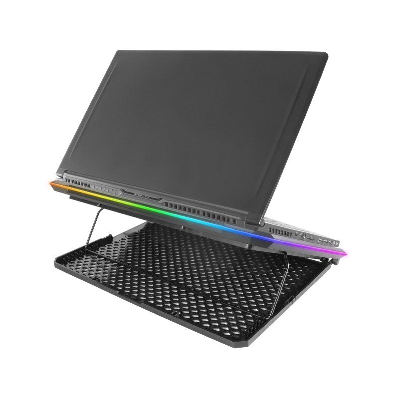Soporte Refrigerante Mars Gaming MNBC13 para Portátiles hasta 17"/ Iluminación LED (ref. MNBC13)