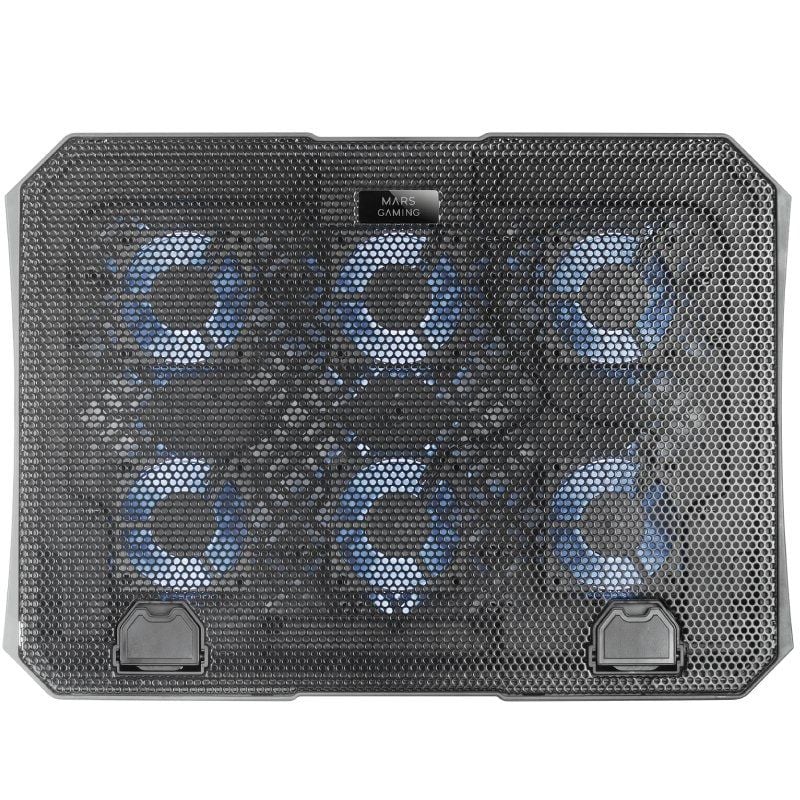 Soporte Refrigerante Mars Gaming MNBC23 para Portátiles hasta 16"/ Iluminación LED (ref. MNBC23)
