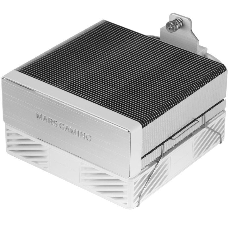 Ventilador con Disipador Mars Gaming MCPU-X4ARGB/ 12cm/ Blanco