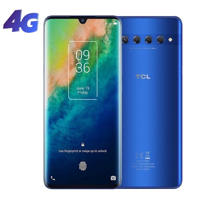 Smartphone tcl 10 plus 6gb/ 64gb/ 6.47'/ azul moonlight