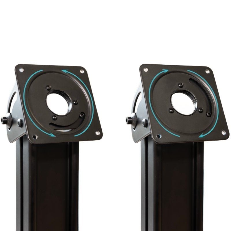 Soporte de Mesa para Marco Antirrobo de Tablet TooQ TQATC2601-B/ Negro