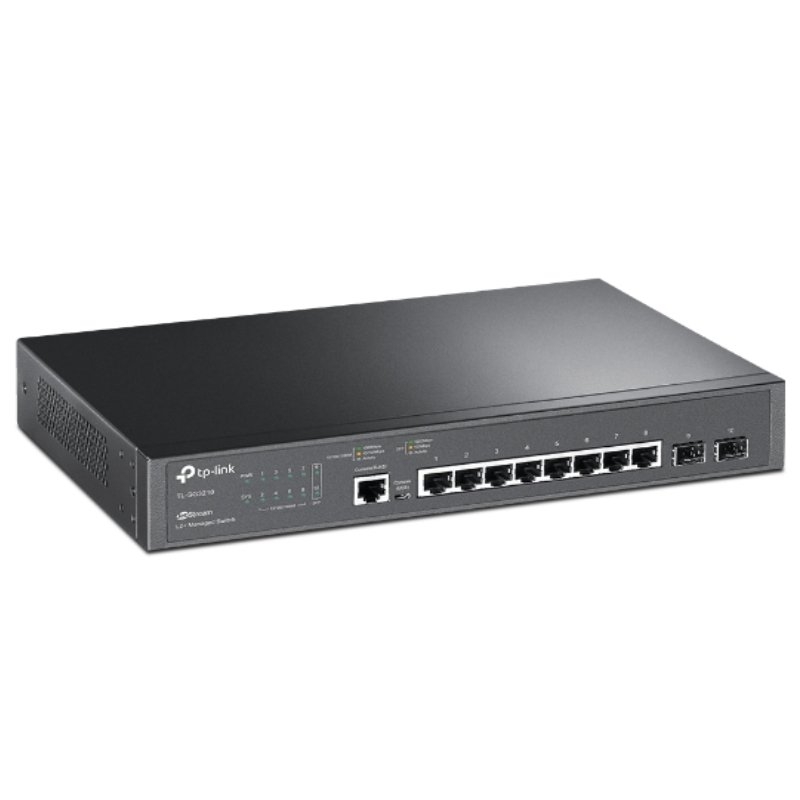 Switch Gestionable TP-Link Omada TL-SG3210 10 Puertos/ RJ-45 10/100/1000/ SFP