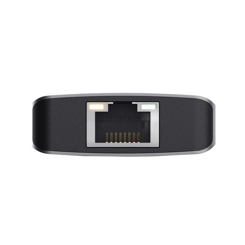 Docking USB Tipo-C Trust Dalyx/ 2xUSB/ 2xUSB Tipo-C/ 1xHDMI 4K/ 1xRJ45/ Gris