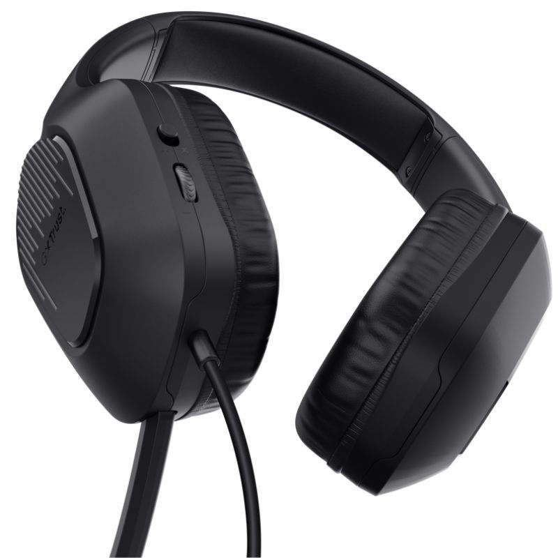 Auriculares Gaming con Micrófono Trust Gaming GXT 417 Zirox/ Jack 3.5/ Negros
