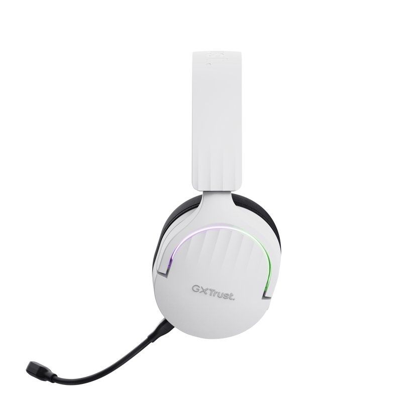 Auriculares Gaming Inalámbricos con Micrófono Trust Gaming GXT 491 Fayzo/ Bluetooth/ Jack 3.5/ Blancos
