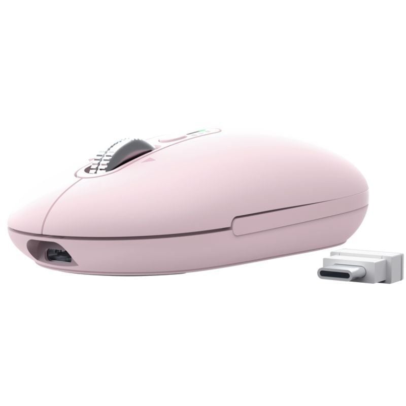 Ratón Inalámbrico Trust Seron 26206/ Batería recargable/ Hasta 3200 DPI/ Rosa Ratón Inalámbrico Trust Seron 26206/ Batería recargable/ Hasta 3200 DPI/ Rosa