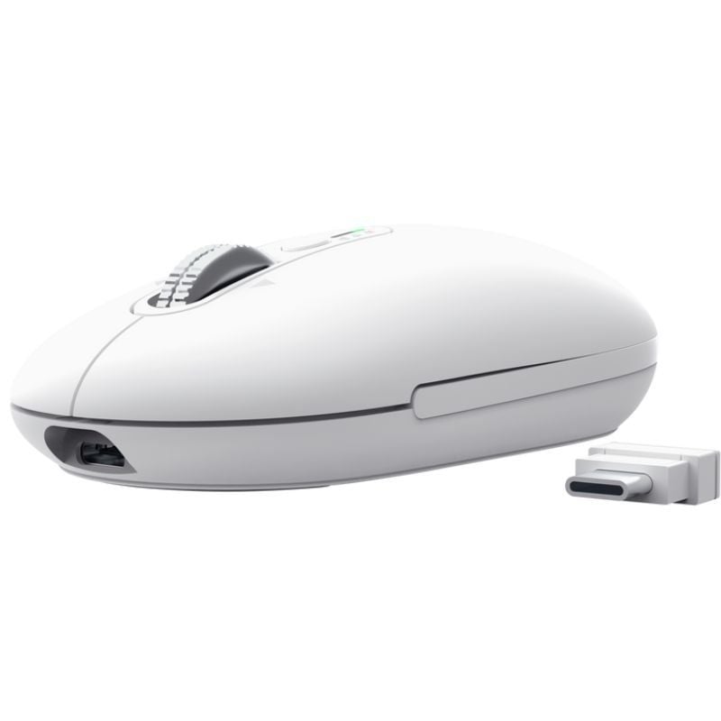 Ratón Inalámbrico Trust Seron 26019/ Batería recargable/ Hasta 3200 DPI/ Blanco Ratón Inalámbrico Trust Seron 26019/ Batería recargable/ Hasta 3200 DPI/ Blanco