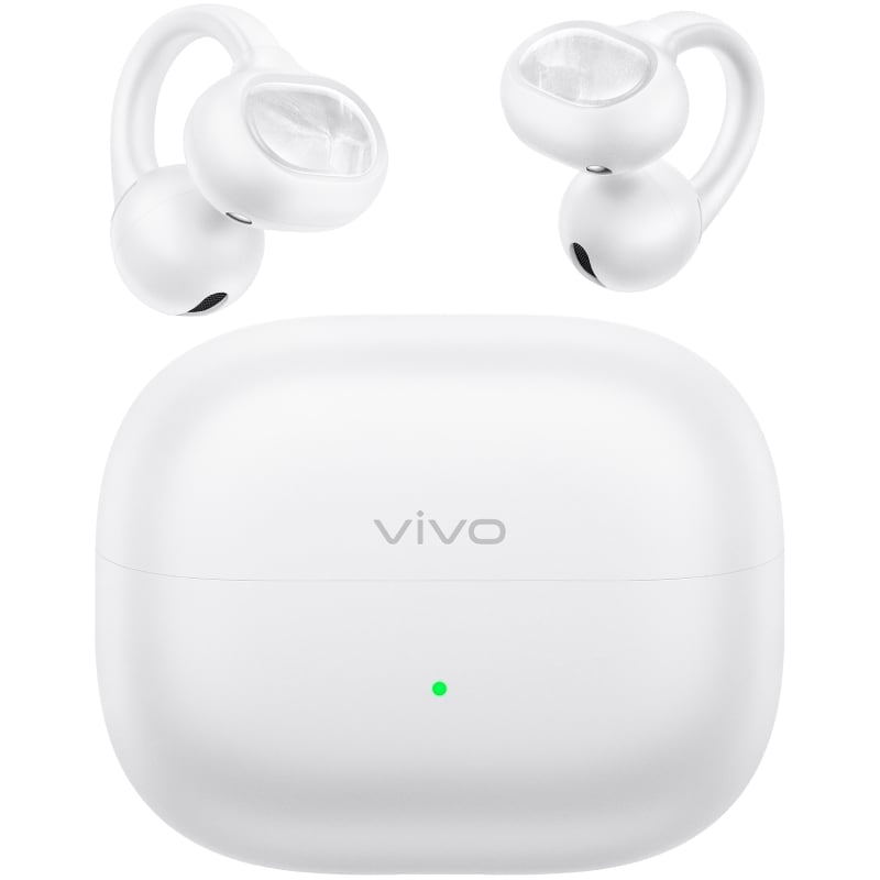 Auriculares Deportivos Bluetooth Vivo Buds Clip con estuche de carga/ Autonomía 10h/ Blancos