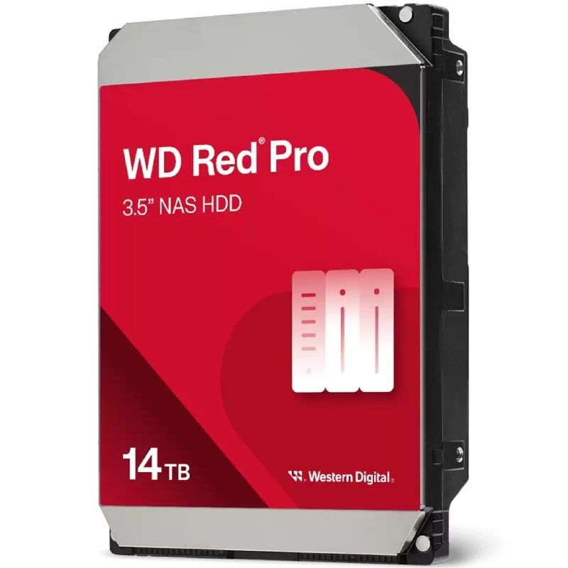Disco Duro Western Digital WD Red Pro NAS 14TB/ 3.5″/ SATA III/ 512MB Disco Duro Western Digital WD Red Pro NAS 14TB/ 3.5″/ SATA III/ 512MB
