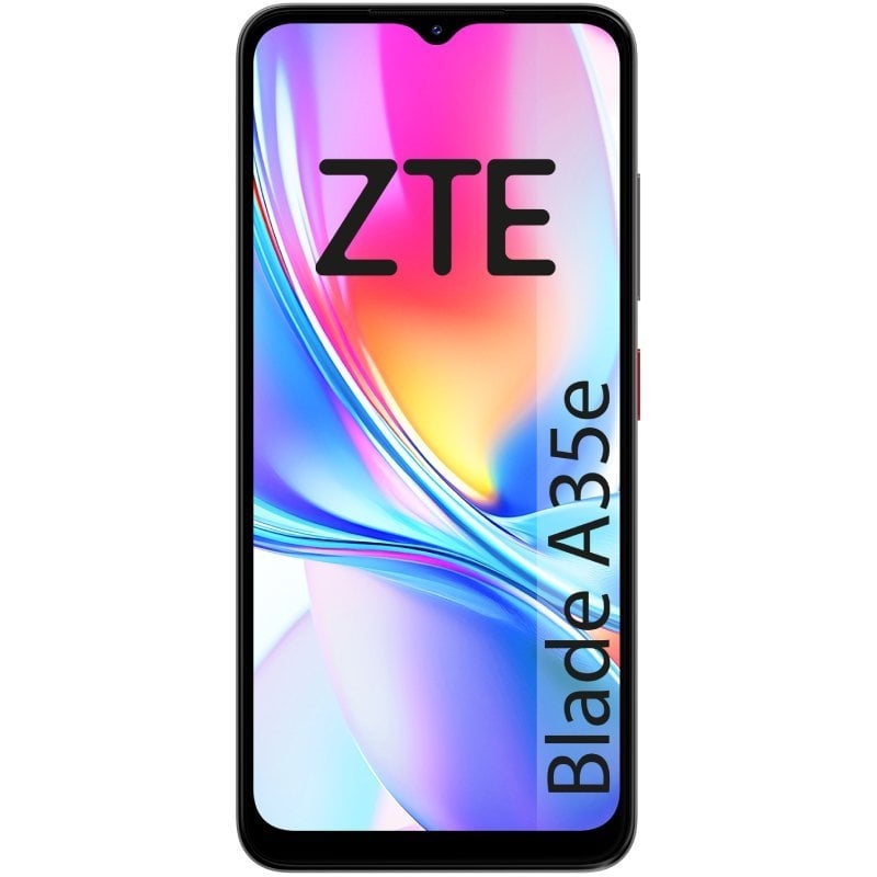 Smartphone ZTE Blade A35E 2GB/ 64GB/ 6.52"/ Gris Oscuro