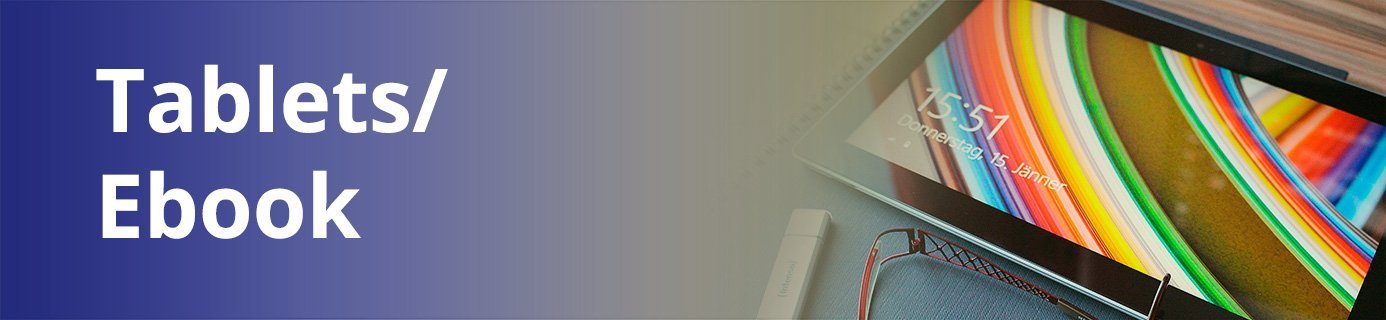 Tablets, Ebook y accesorios pensados para ti